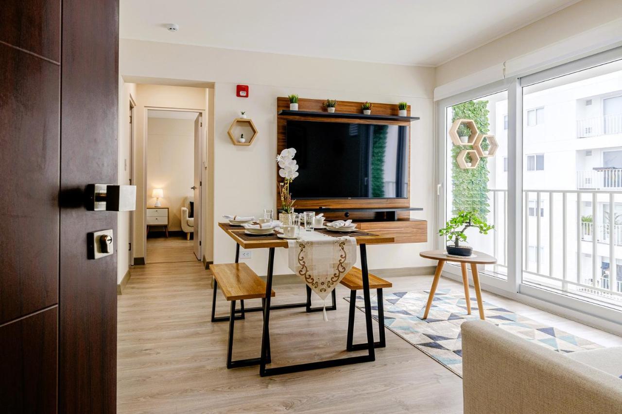 Peaceful 2Br Apartment W Balconies N Parking 利马 外观 照片
